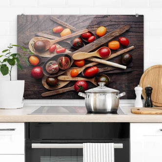 Spritzschutz Aleksandrova - Tomaten Variation Spritzschutz Aleksandrova - Tomaten Variation