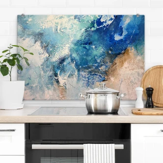 Spatscherm Fedrau - Crashing Waves 