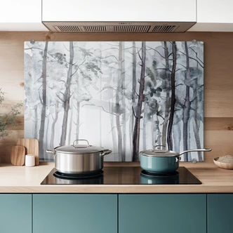 Spatscherm Watercolor Forest 