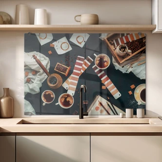 Spritzschutz Belenko - Shades of Coffee 