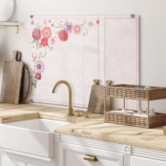 Stænkplade - Blanz - Blomsterdrøm 