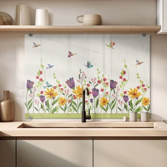 Stænkplade - Blanz - Blomsterpoesi 