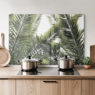 Pannello paraschizzi - Palme 