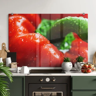 Spritzschutz Fresh Paprika 