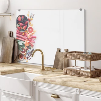 Spritzschutz Frisches Arrangement Spritzschutz Frisches Arrangement