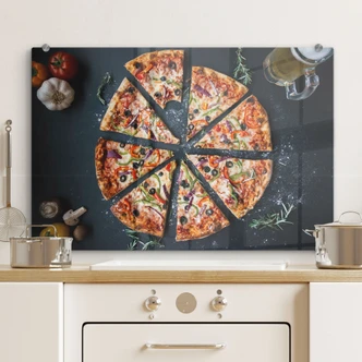 Spatscherm Italian Pizza 