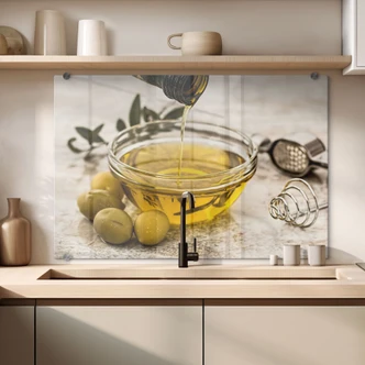 Spritzschutz Olivenöl 