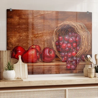 Spritzschutz Perfoncio - Rote Früchte Spritzschutz Perfoncio - Rote Früchte