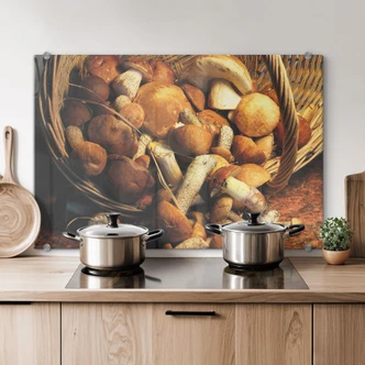 Spritzschutz Pilzkorb 