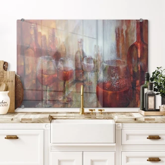 Pannello paraschizzi Schmucker - Borgogna tardivo 