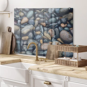 Spatscherm Steentjes Strand 