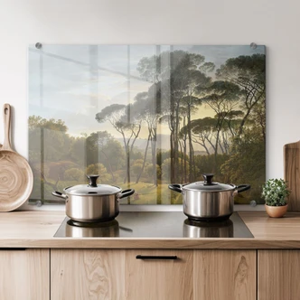 Stænkplade - Voogd - Italiensk landskab 