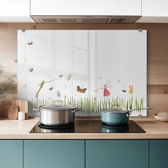 Spritzschutz Leffler - Schmetterlinge 