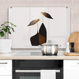 Stænkplade - Kubistika - Skandinavisk buket 