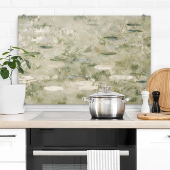 Crédence Talen - L'étang des nénuphars 