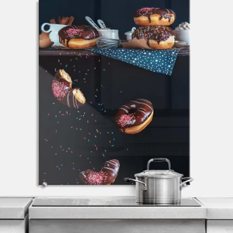 Spritzschutz Belenko - Donuts from the top Spritzschutz Belenko - Donuts from the top