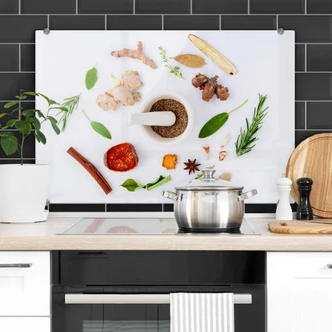 Spritzschutz Küchenkräuter 