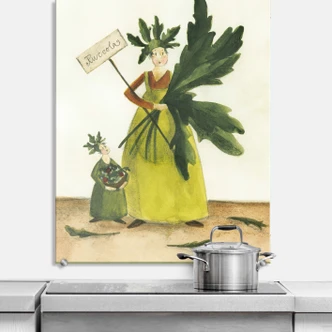 Spritzschutz Leffler - Ruccolamädchen 