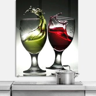 Pannello paraschizzi Lukman - Danza dei bicchieri 