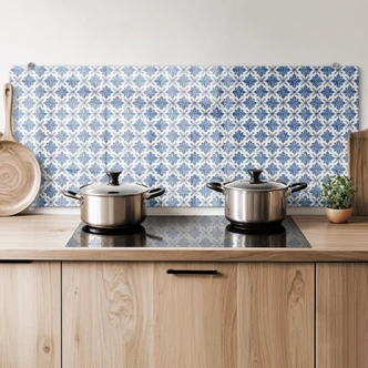 Spatscherm Hollandse Tegeltjes 04 - Panorama 