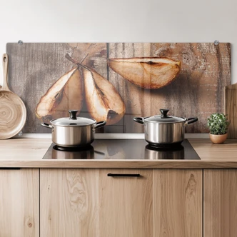 Laercio - Apple Crumble - Panorama - Kitchen Splashback Laercio - Apple Crumble - Panorama - Kitchen Splashback