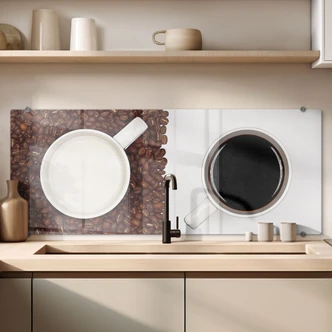 Spritzschutz Lavsen - White Espresso - Panorama 