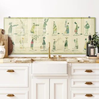 Spritzschutz Leffler - Kräuter - Panorama 