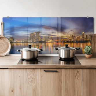 Spatcherm Xie - Lights in Singapore - Panorama 