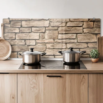 Spatscherm Italian Stonewall - Panorama 