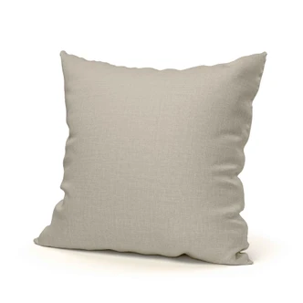 Uni Kissenhülle in beige in 40x40 cm 