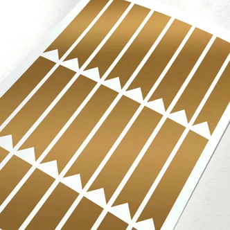 Sticker Adventskalender Streifen 