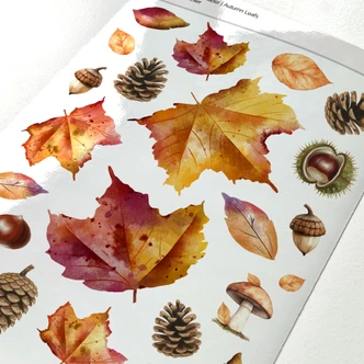 Sticker Herbstblätter 