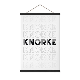 Stoffbild Typograife - Knorke 