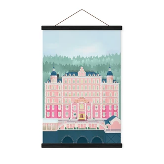 Stoffbild Grand Budapest Hotel - Lizde 