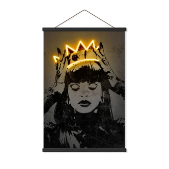 Textile poster Rihanna - Mielu 