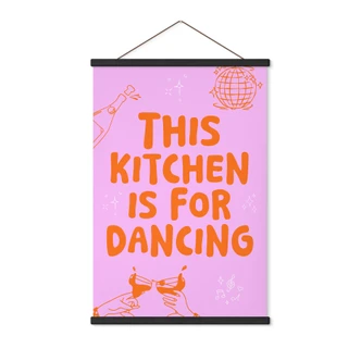 Obraz tkaniny Ta kuchnia jest do tańca - Ohkimiko 