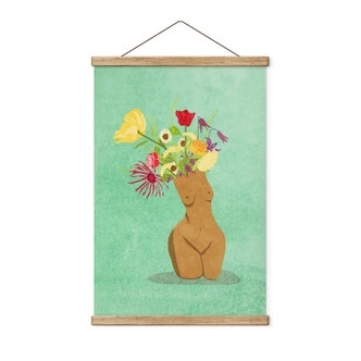 Stoffbild Blühende Weiblichkeit - Oltmanns 