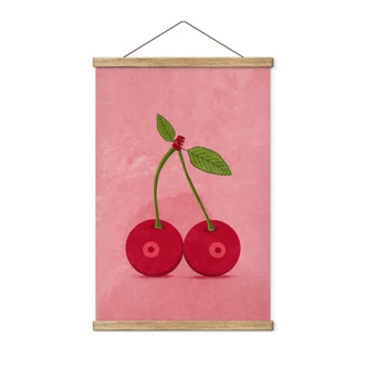 Stoffbild Sinnliche Kirschen - Oltmanns 