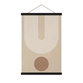 Stoffbild Abstrakte Geometrie in Balance - Ristova 