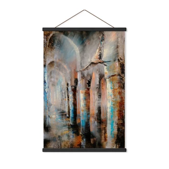 Textile poster Flight through the arcades - Schmucker 