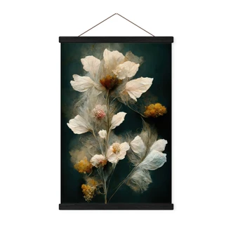 Affiche textile Fleur éphémère - Treechild 
