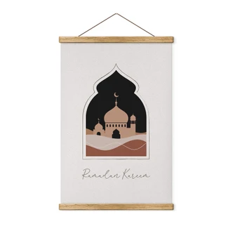 Textile poster Ramadan Kareem Mosque 