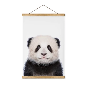 Affiche textile Sisi & Seb - Baby Panda 