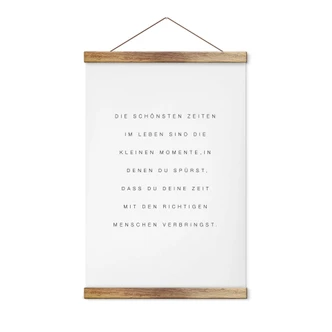 Stoffbild Die schönsten Zeiten im Leben 