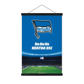 Textile poster Hertha BSC - HaHoHe Textile poster Hertha BSC - HaHoHe