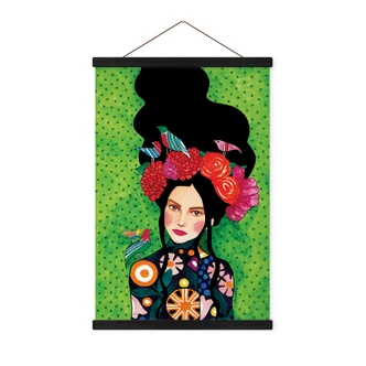 Textielposter Hülya - Secret 