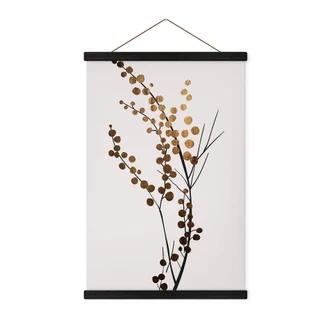 Poster tessile Kubisitika - Golden Branch Poster tessile Kubisitika - Golden Branch