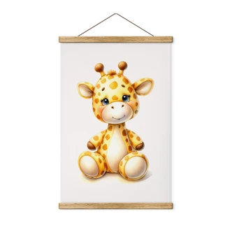 Poster tessile Piccola giraffa - Magnusson 