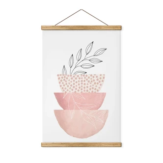 Stoffbild Pflanze - Zarte Schönheit der Natur - Moss 