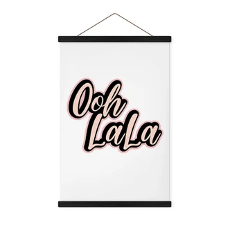 Textielposter Oh La La 